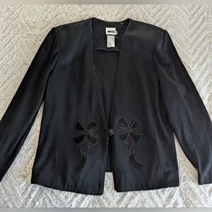 Leslie Fay Beaded Vintage Suit Jacket